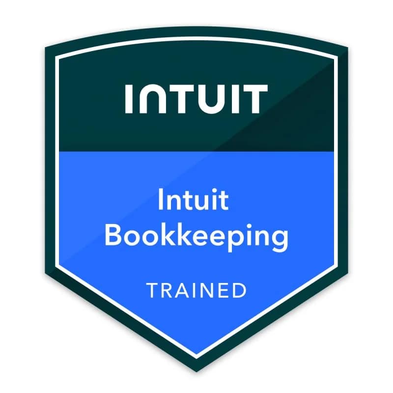 Intuit badge: Intuit Bookkeeping, Trained